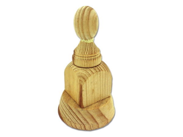 wooden finial