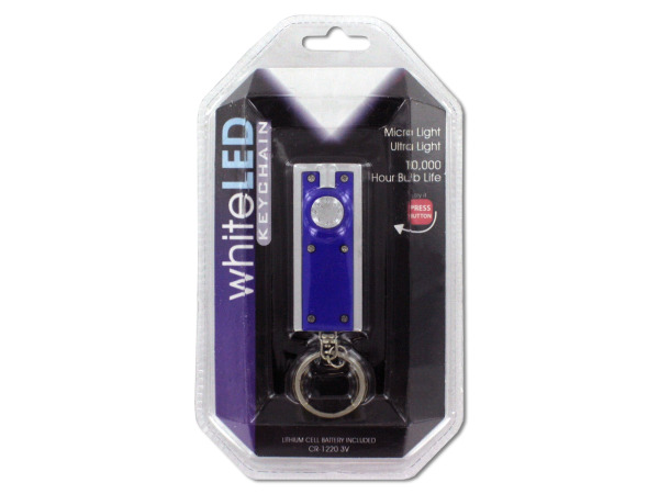 LED flashlight key chain