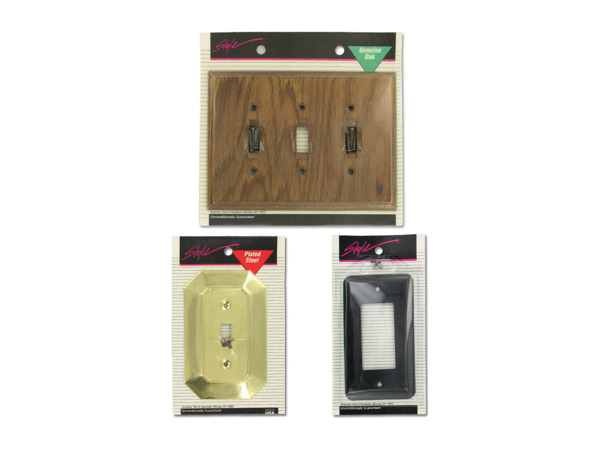 36pc asst switch plate