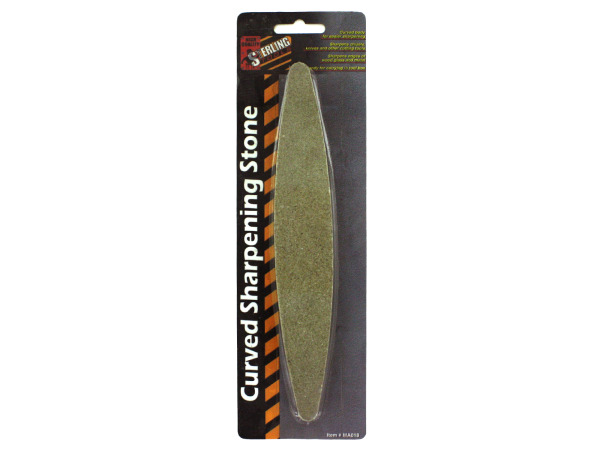 Curved sharpening stone