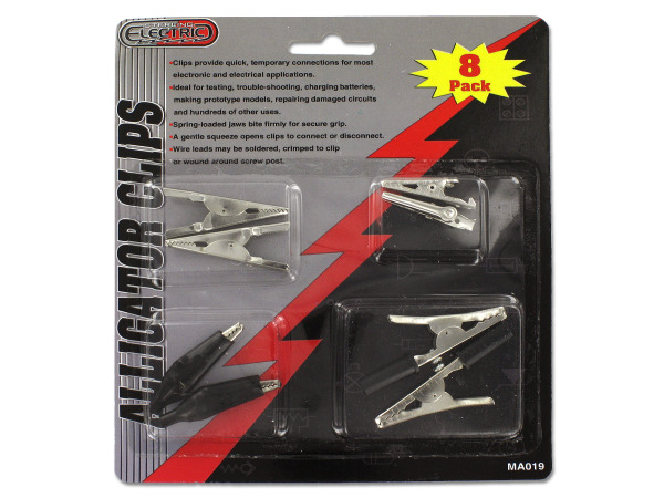 Alligator clips