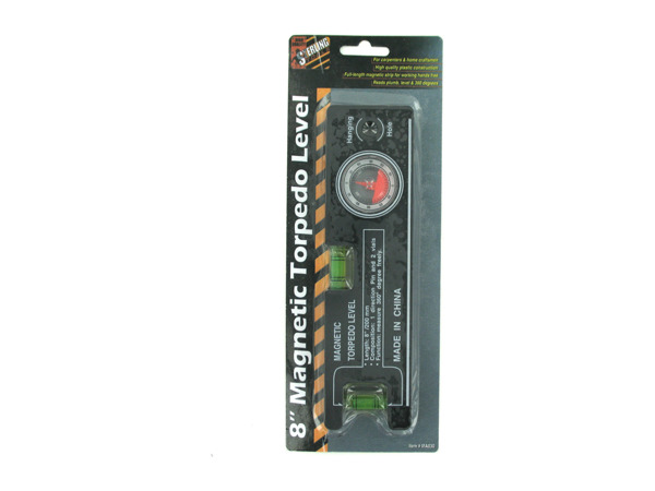8 Inch magnetic torpedo level