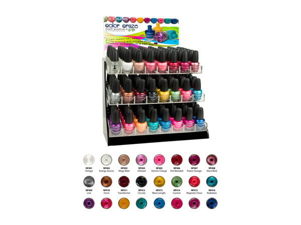nail polish 3 tier rack display