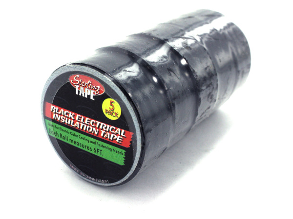 Black electrical tape