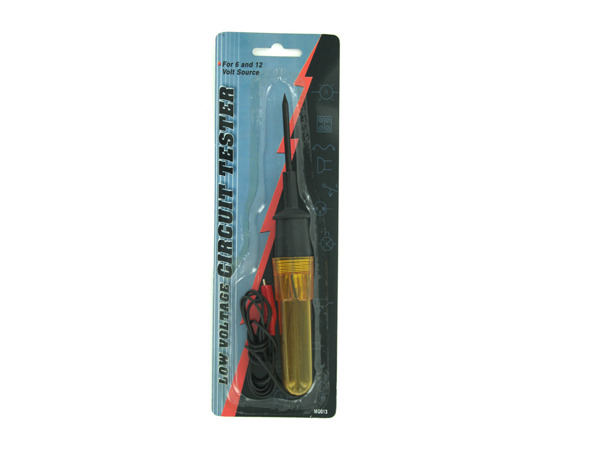 Low-voltage circuit tester