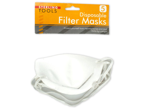 5 pack filter masks