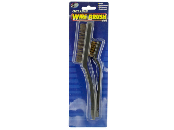 Deluxe wire brush set