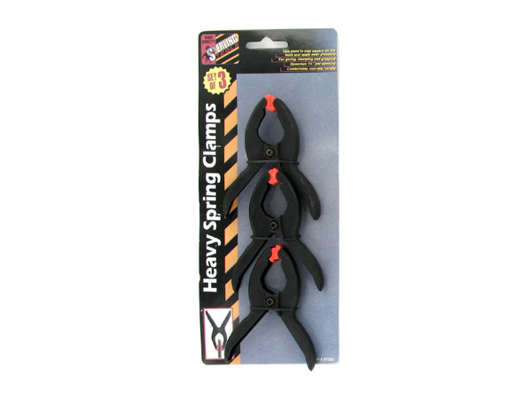 Heavy spring clamps