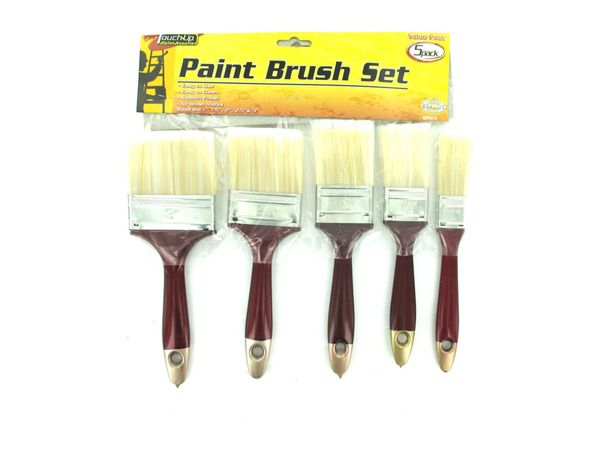 5 Pack paint brush set