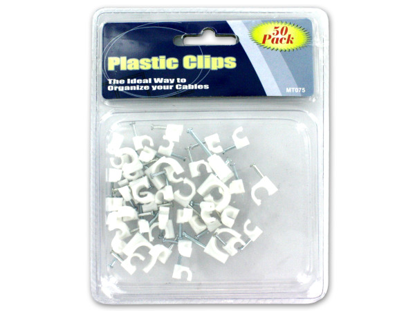 White masonry clips
