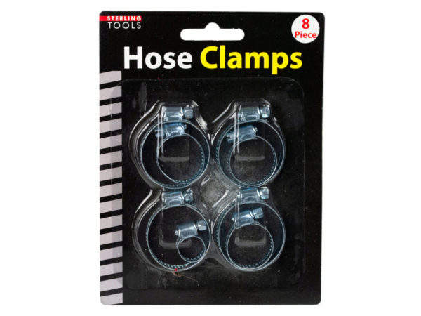 8 Pack hose clamps