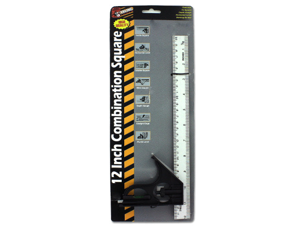 12 Inch combination square