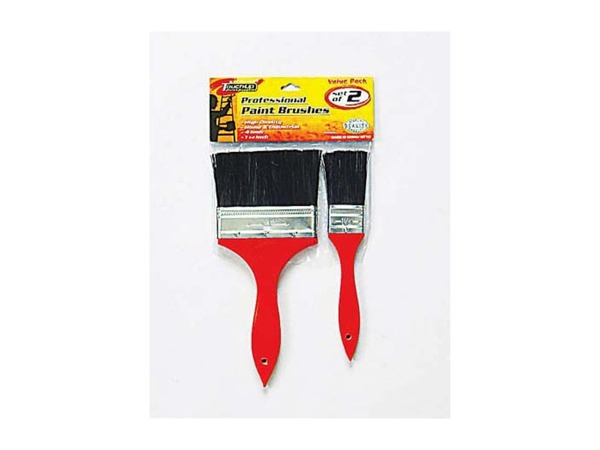 2 Pack professional paint brushes