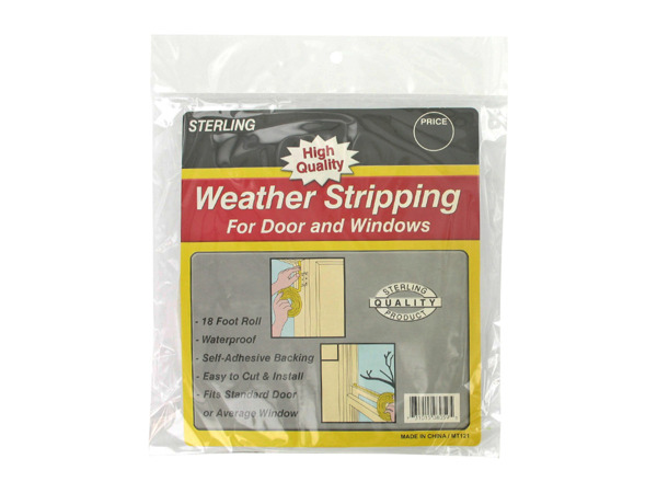 Weather stripping