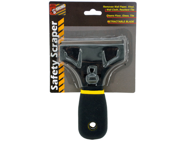 Deluxe safety scraper