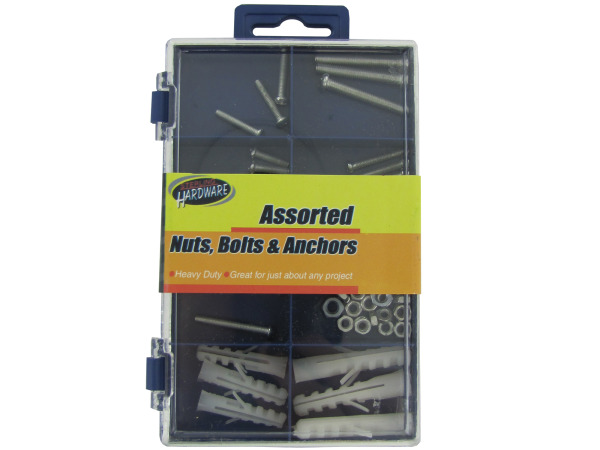 Nuts, bolts and anchor assortment
