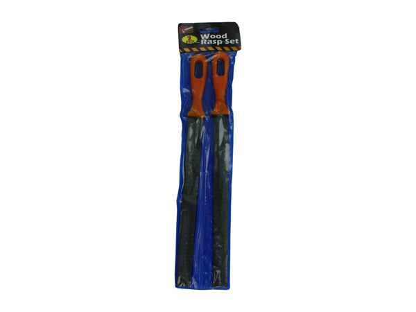 2 Pack wood rasp set