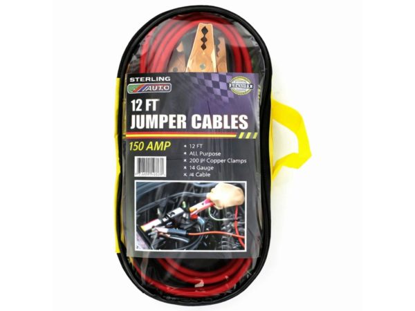 12 Foot jumper cables