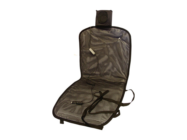 air conditioned 12 volt seat cushion in white box