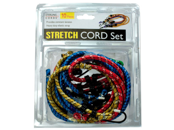 10 Pack stretch cords