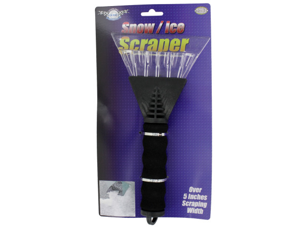 Snow and ice scraper
