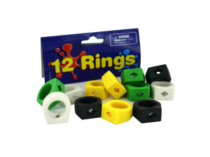 Fun Buttons Rings