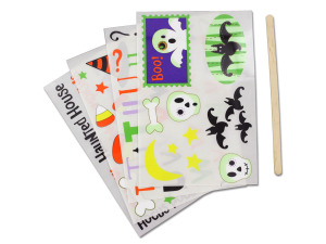 180 Halloween Rub-Ons