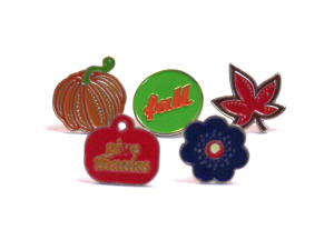 Harvest enamel brads