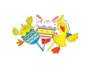 Easter plant stakes, pack of 3