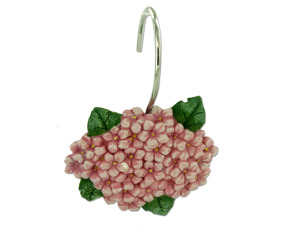 12 piece hydrangea shower hooks