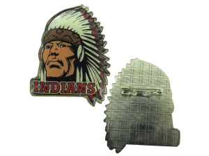 Indian Mascot Pins