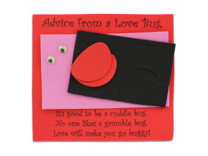 Advice from a Love Bug craft kit, pack of 12