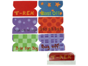 72 Little Boy Plastic Index Tabs