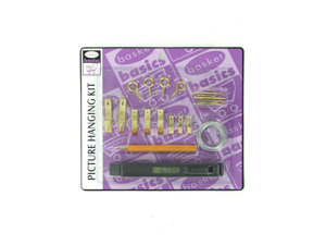 Picture hanging hardware kit