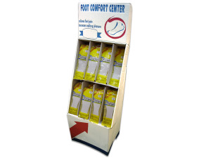 Cushioned Shoe Insoles Display