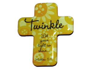 4pk twinkle cross magnets