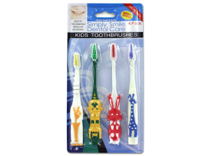 Kids animal toothbrushes