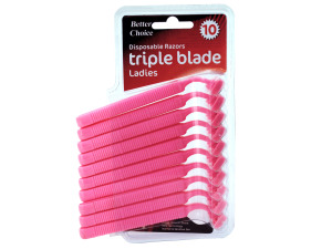 Ladies Triple Blade Disposable Razors