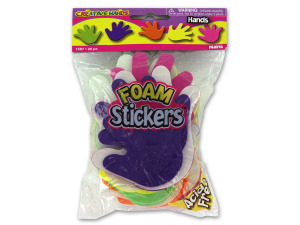 Foam hand stickers