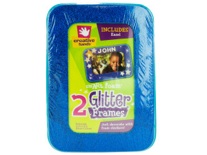 Glitter craft frames