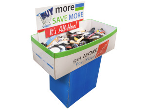Houseware Dump Display - 200 Pieces