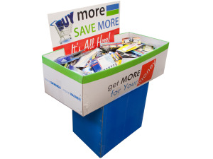 General Merchandise Dump Display - 200 Pieces