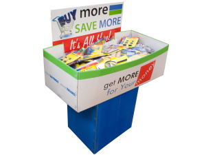 Stationery Dump Display - 200 Pieces