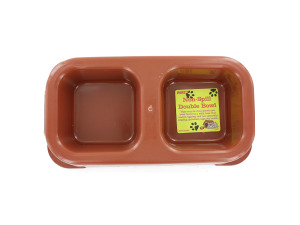 Double-sided dog bowl