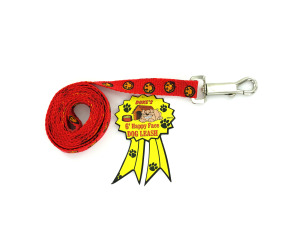 6' Happy face dog leash