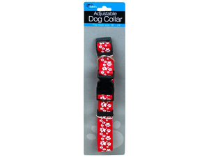 Dog collar, fits 18"-24" neck, assorted colors
