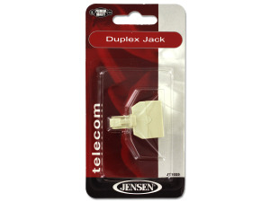 Jensen duplex jack