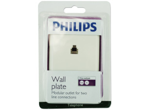 Philips Wall Plate for 2 lines