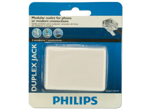 Philips duplex jack