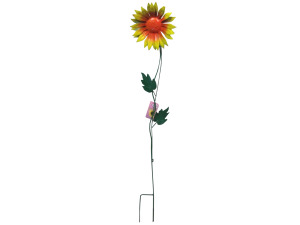 Metal garden flower